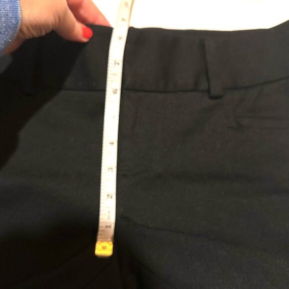 INC International Concepts Black Straight Leg Ankle Career Pants Women's 6 - Picture 6 of 6
